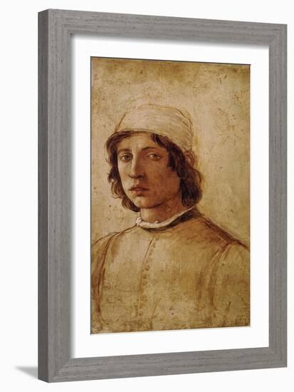 Filippino Lippi, self-portrait. 1711.-Filippino Lippi-Framed Giclee Print