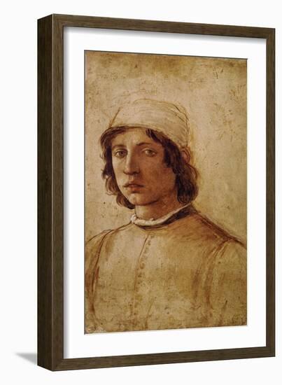 Filippino Lippi, self-portrait. 1711.-Filippino Lippi-Framed Giclee Print