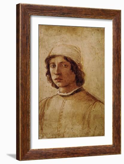 Filippino Lippi, self-portrait. 1711.-Filippino Lippi-Framed Giclee Print