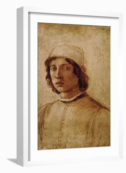 Filippino Lippi, self-portrait. 1711.-Filippino Lippi-Framed Giclee Print