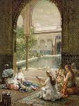 An Oath of Allegiance in the Hall of the Abencerrajes, Alhambra, Granada-Filippo Baratti-Mounted Giclee Print