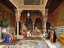 An Oath of Allegiance in the Hall of the Abencerrajes, Alhambra, Granada-Filippo Baratti-Framed Giclee Print
