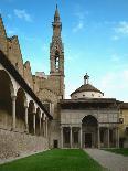 The Cathedral and Giottos Tower in Florence from the Palazzo Vecchio-Filippo Brunelleschi-Photographic Print