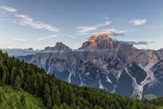 Mount Civetta and Mount Pore in late summer,Alleghe,Belluno district,Veneto,Italy,Europe-Filippo Manaigo-Photographic Print