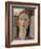 Fille rousse-Amedeo Modigliani-Framed Giclee Print