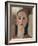 Fille rousse-Amedeo Modigliani-Framed Giclee Print