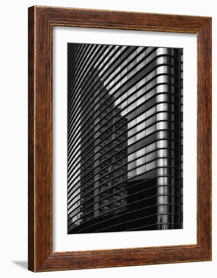 Filled Lines, Reflected Balconies-Yvette Depaepe-Framed Giclee Print