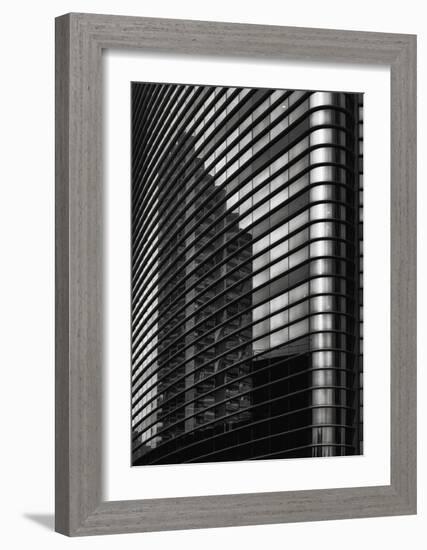 Filled Lines, Reflected Balconies-Yvette Depaepe-Framed Giclee Print