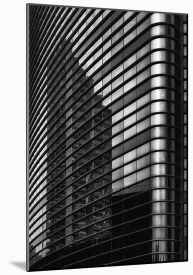 Filled Lines, Reflected Balconies-Yvette Depaepe-Mounted Giclee Print