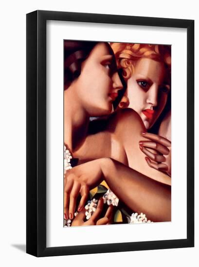 Filles et Lilas-Tamara de Lempicka-Framed Premium Giclee Print