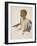 Fillette Bornou (Fort Lamy), from Dessins Et Peintures D'afrique, Executes Au Cours De L'expedition-Alexander Yakovlev-Framed Giclee Print