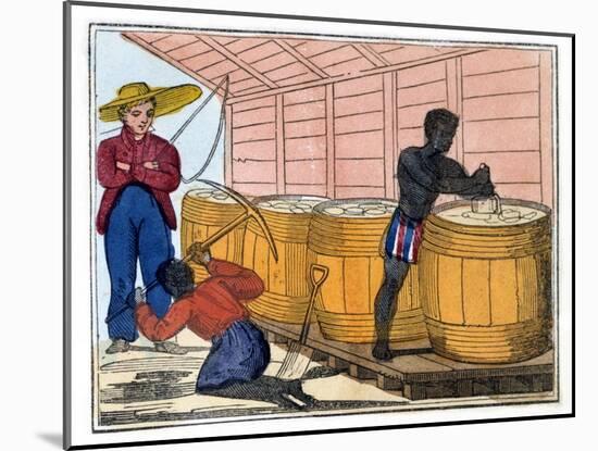 Filling and Heading Casks, 1826-Amelia Alderson Opie-Mounted Giclee Print