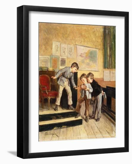 Filling the Inkwells-Theophile Emmanuel Duverger-Framed Giclee Print