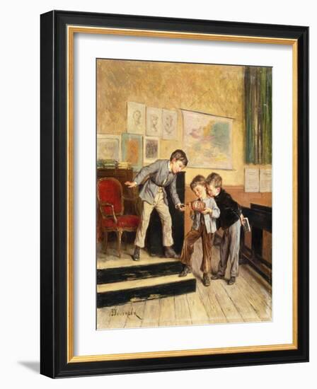 Filling the Inkwells-Theophile Emmanuel Duverger-Framed Giclee Print