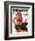 Film Fun Magazine Cover-Lantern Press-Framed Art Print