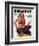 Film Fun Magazine Cover-Lantern Press-Framed Art Print