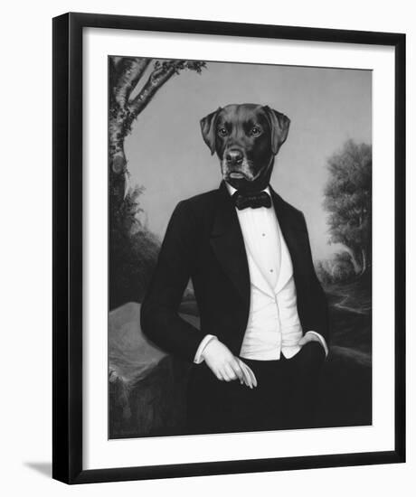 Film Noir - Le Baron-Thierry Poncelet-Framed Giclee Print