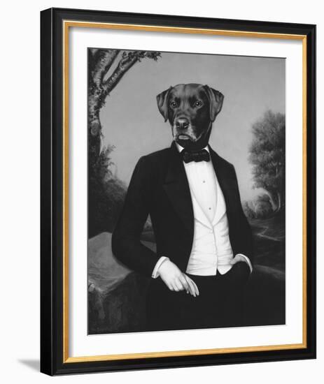 Film Noir - Le Baron-Thierry Poncelet-Framed Giclee Print