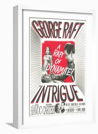 Film Noir One-Sheet-null-Framed Art Print