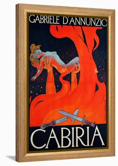 Film Poster for "Cabiria"-Ippolito Caffi-Framed Premier Image Canvas
