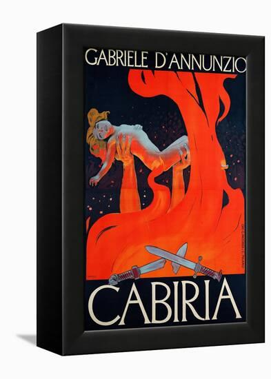 Film Poster for "Cabiria"-Ippolito Caffi-Framed Premier Image Canvas