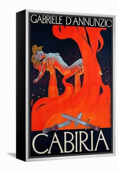 Film Poster for "Cabiria"-Ippolito Caffi-Framed Premier Image Canvas