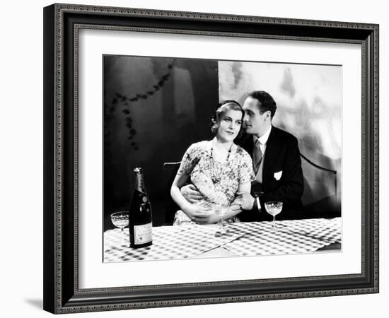 Film Still: Couple-null-Framed Giclee Print