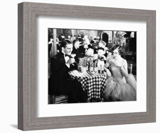 Film Still: Eating & Drinking-null-Framed Photographic Print