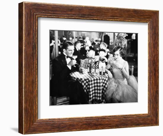 Film Still: Eating & Drinking-null-Framed Photographic Print