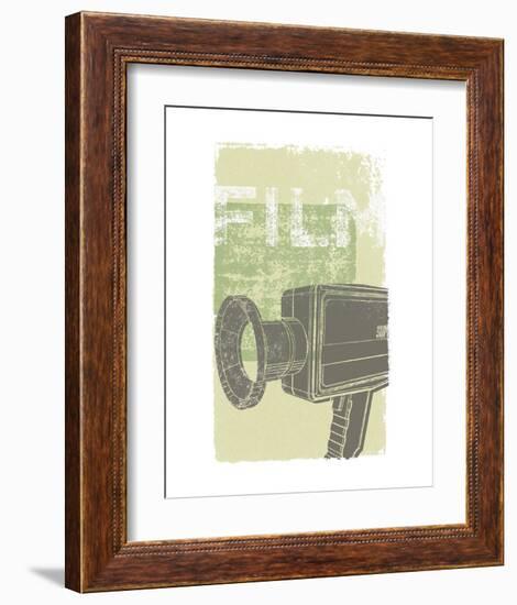 Film-John W^ Golden-Framed Art Print