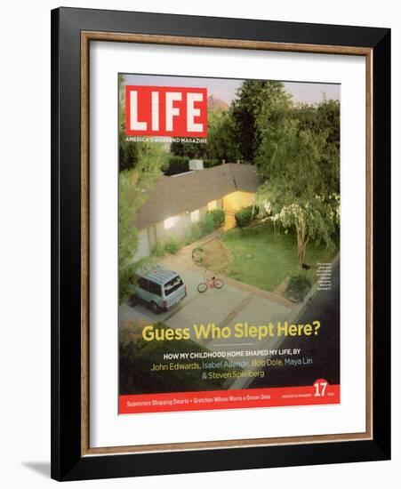 Filmmaker Steven Spielberg's Boyhood Home in Scottsdale, AZ, November 17, 2006-Baldomero Fernandez-Framed Photographic Print