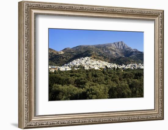 Filoti in Olive Groves, Tragea, Naxos, Cyclades, Greece-Richard Ashworth-Framed Photographic Print