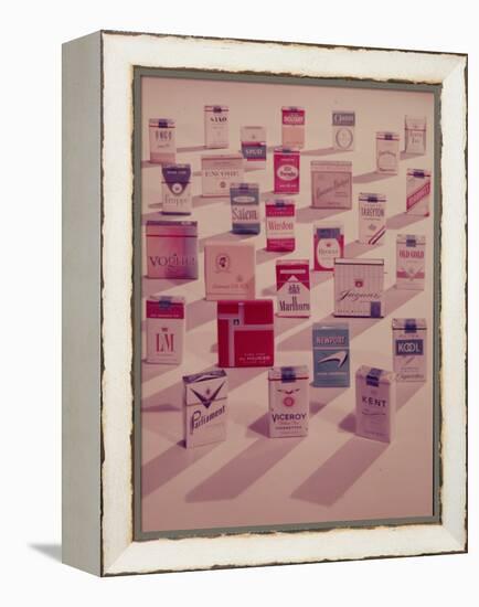 Filter Cigarettes-Walter Sanders-Framed Premier Image Canvas