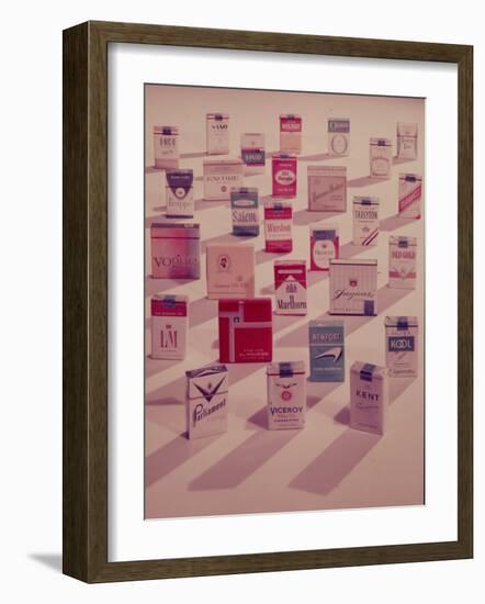 Filter Cigarettes-Walter Sanders-Framed Photographic Print