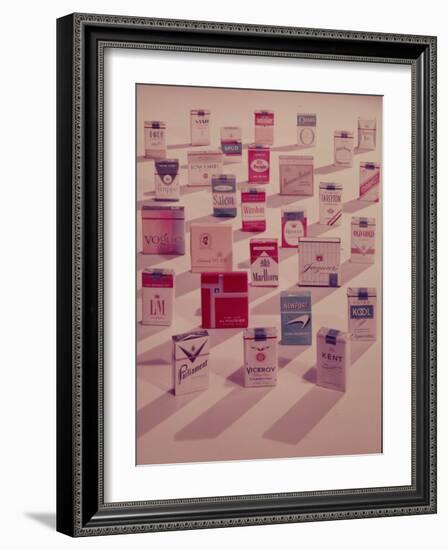 Filter Cigarettes-Walter Sanders-Framed Photographic Print