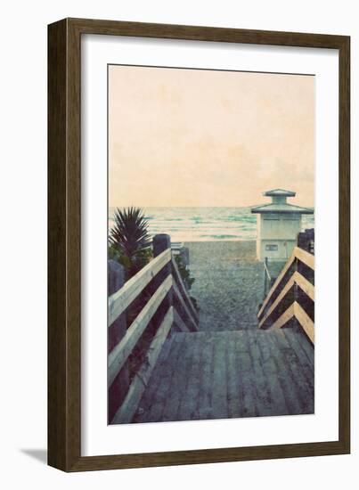 Filtered Beach Photo I-Gail Peck-Framed Photographic Print