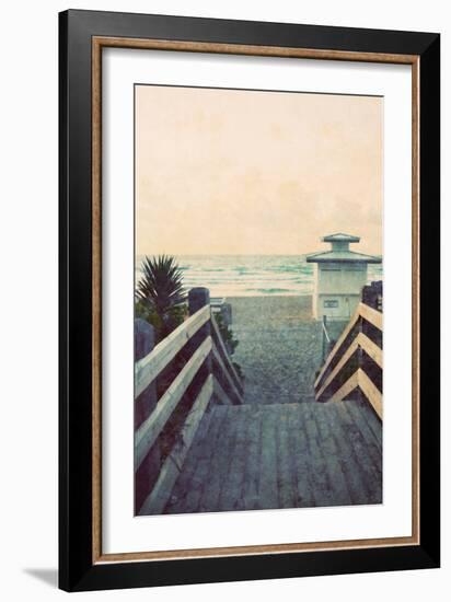 Filtered Beach Photo I-Gail Peck-Framed Photographic Print