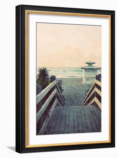 Filtered Beach Photo I-Gail Peck-Framed Photographic Print