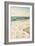 Filtered Beach Photo II-Gail Peck-Framed Photographic Print