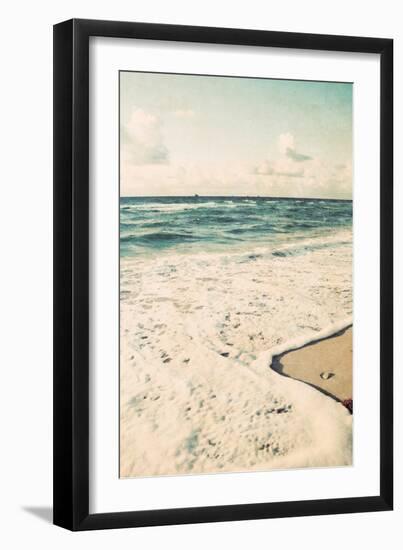 Filtered Beach Photo II-Gail Peck-Framed Photographic Print