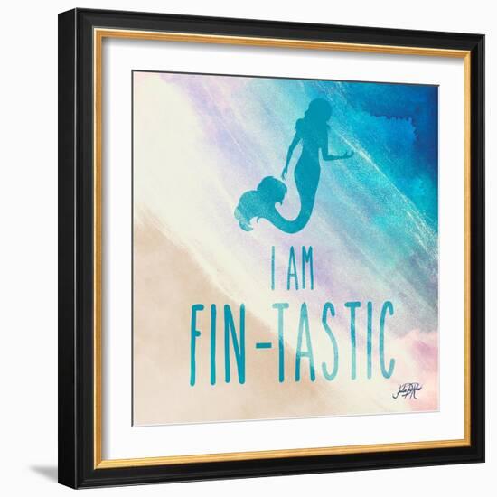 Fin-Tastic-Julie DeRice-Framed Art Print