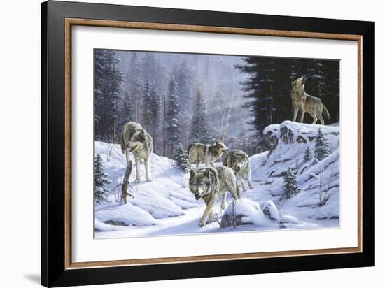 Final Call-R.W. Hedge-Framed Giclee Print