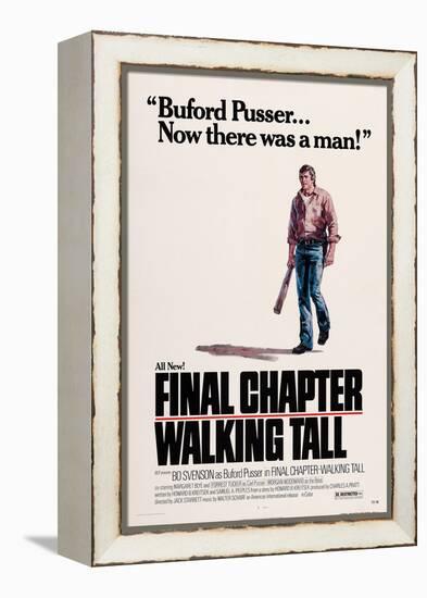 Final Chapter: Walking Tall-null-Framed Stretched Canvas