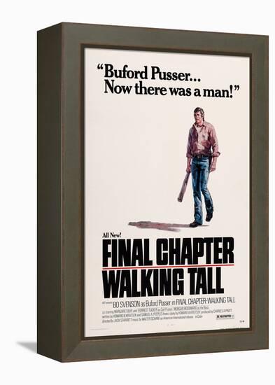 Final Chapter: Walking Tall-null-Framed Stretched Canvas