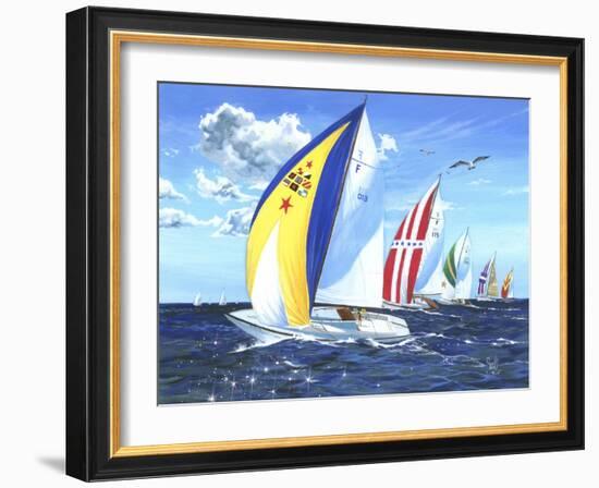 Final Dash-Scott Westmoreland-Framed Art Print