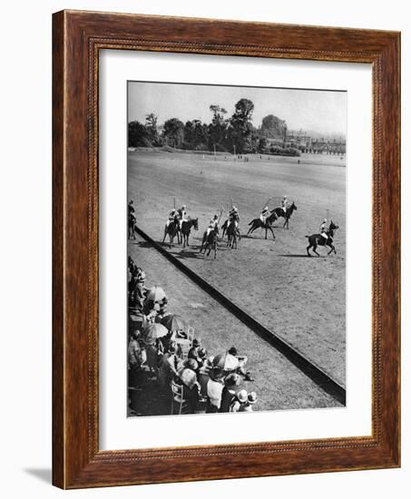 Final of the Ranelagh Open Cup, Ranelagh, London, 1926-1927-null-Framed Giclee Print