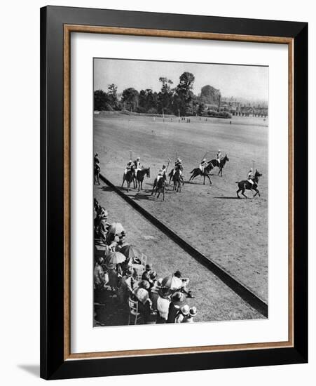 Final of the Ranelagh Open Cup, Ranelagh, London, 1926-1927-null-Framed Giclee Print