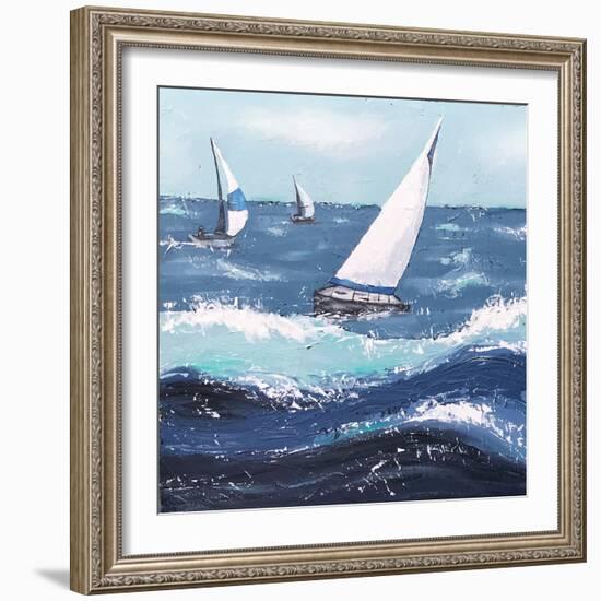 Final Sailing  I-Jade Reynolds-Framed Art Print