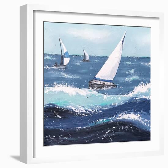 Final Sailing  I-Jade Reynolds-Framed Art Print