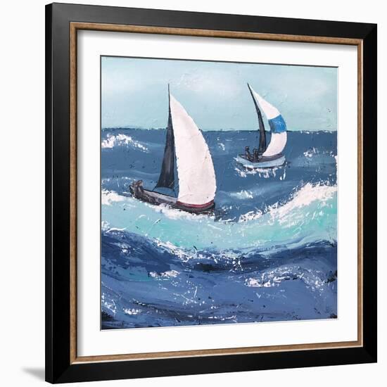 Final Sailing  II-Jade Reynolds-Framed Art Print